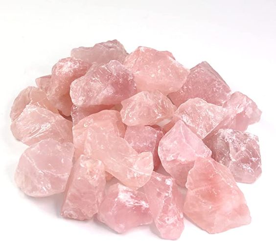 Natural Rose Quartz stone - Grade A