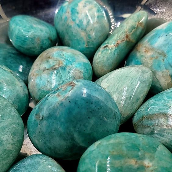 Natural Amazonite Stone - Grade A