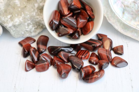 Natural Red Tiger Eye stone