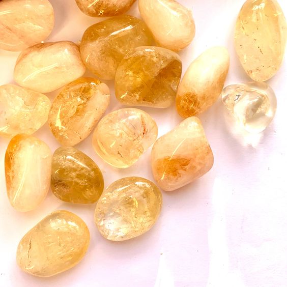 Natural Citrine stone - Grade A