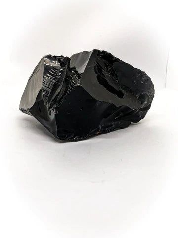 Natural Black Obsidian Stone - Grade A