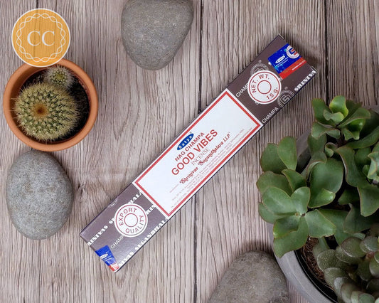 Good vibes incense sticks by satya