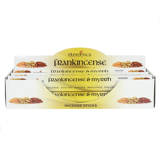 FRANKINCENSE AND MYRRH INCENSE STICKS by ELEMENTS