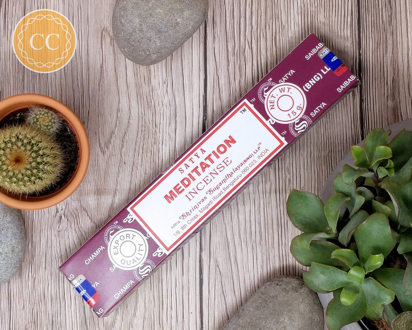 MEDITATION INCENSE STICKS BY SATYA