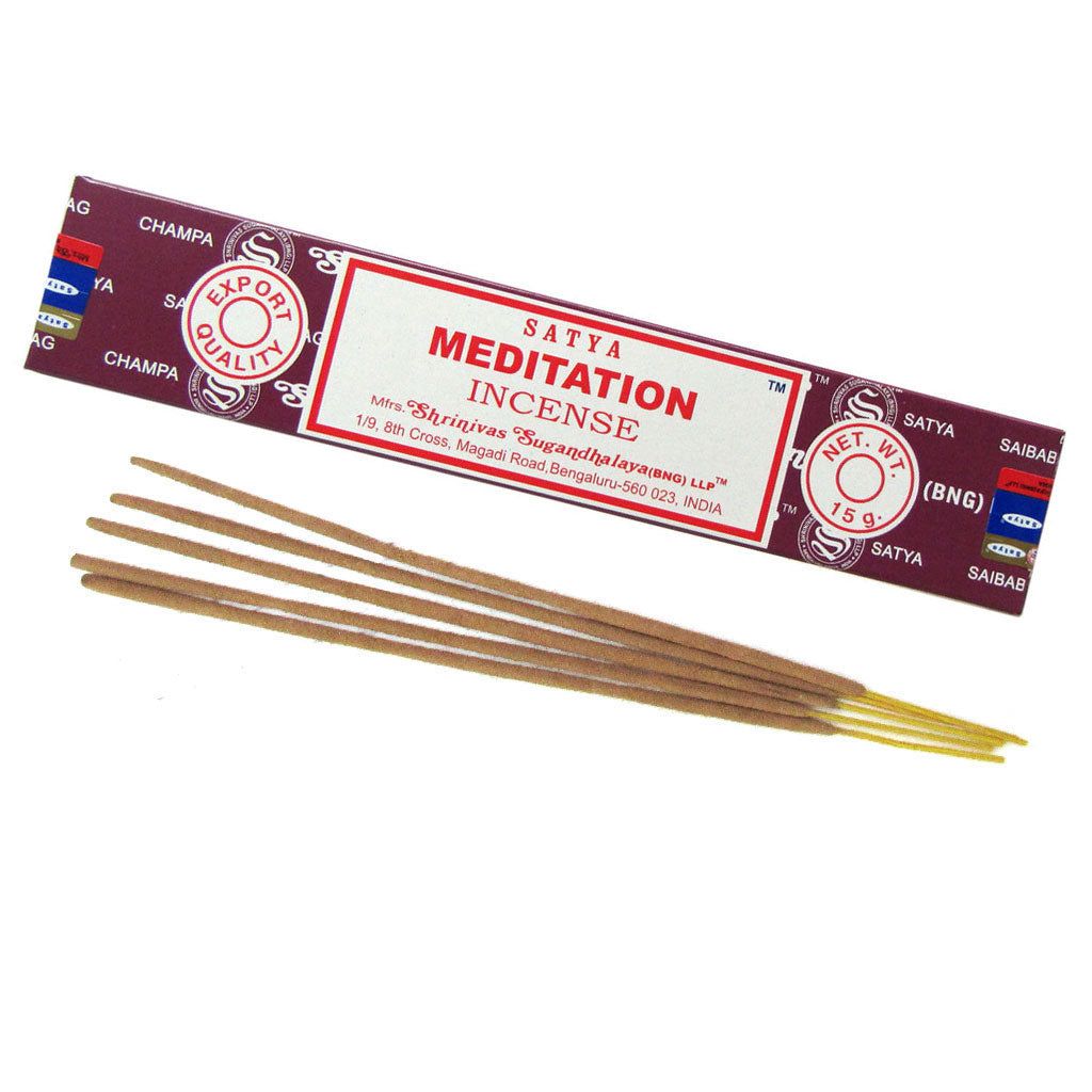 MEDITATION INCENSE STICKS BY SATYA