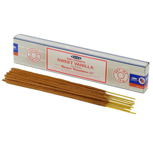 Sweet vanilla incense sticks by satya