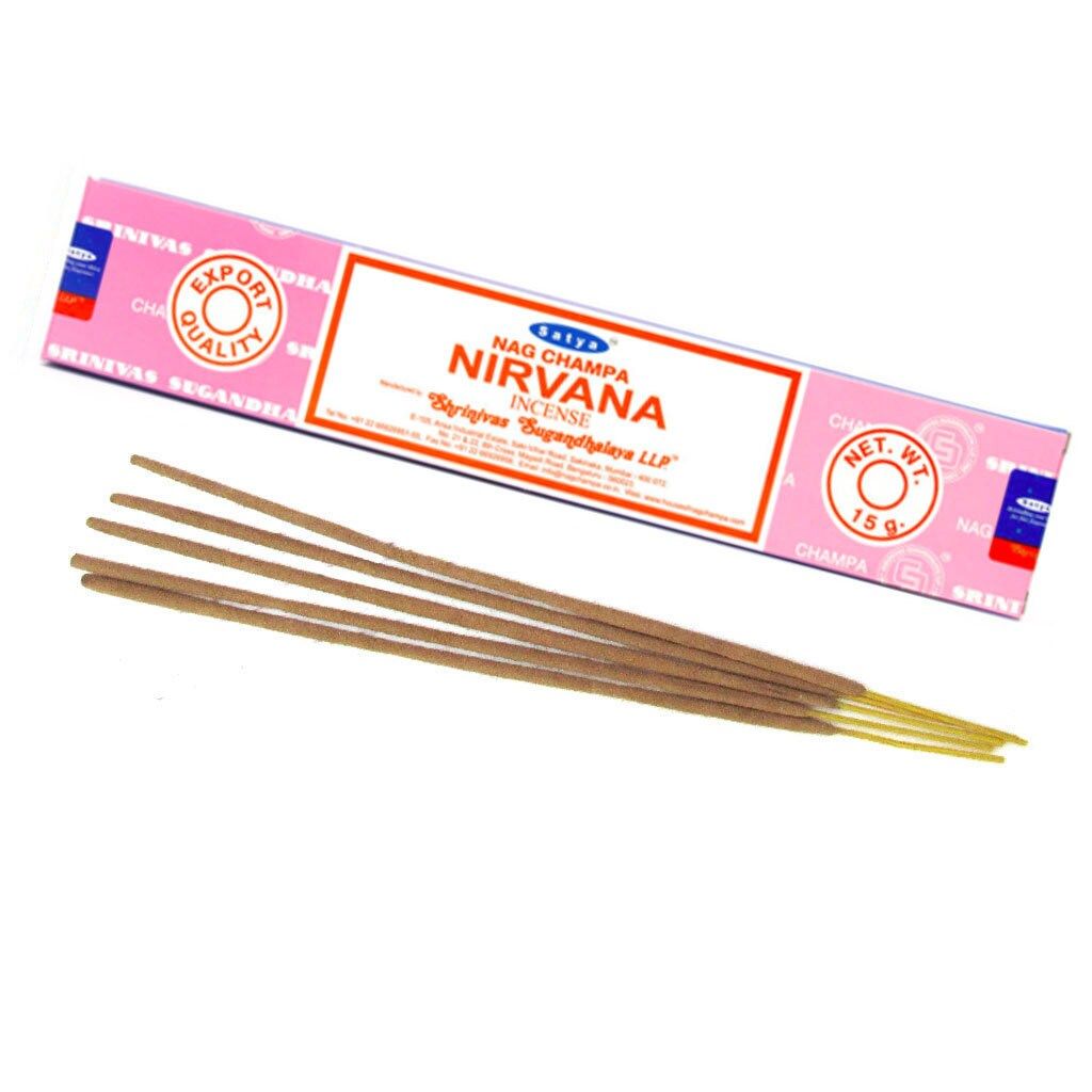 Nirvana incense sticks by satya