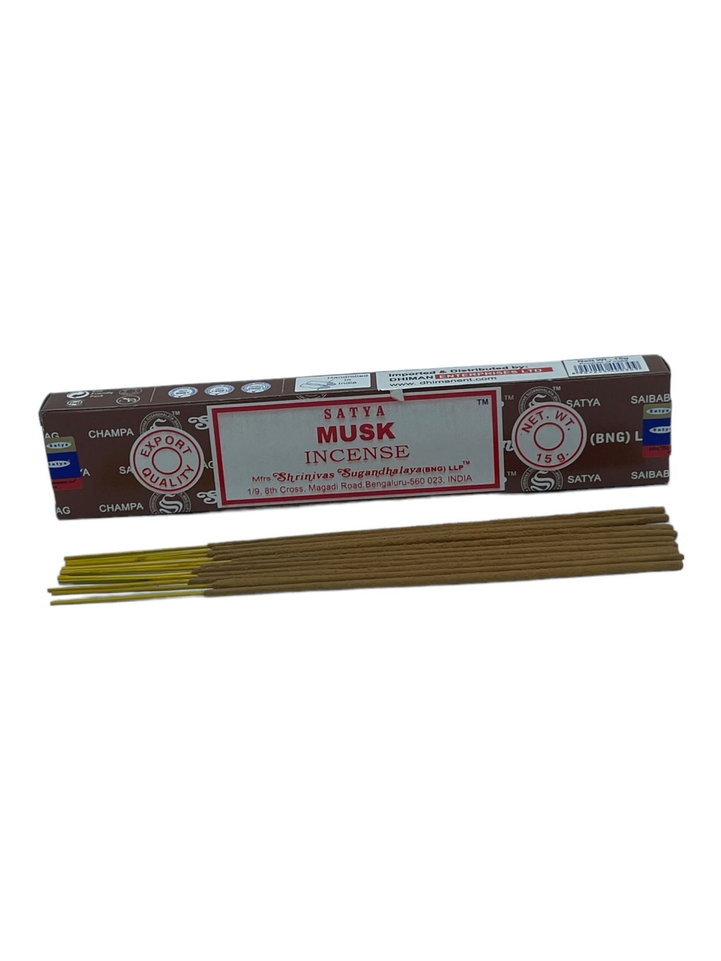 Musk incense sticks by satya