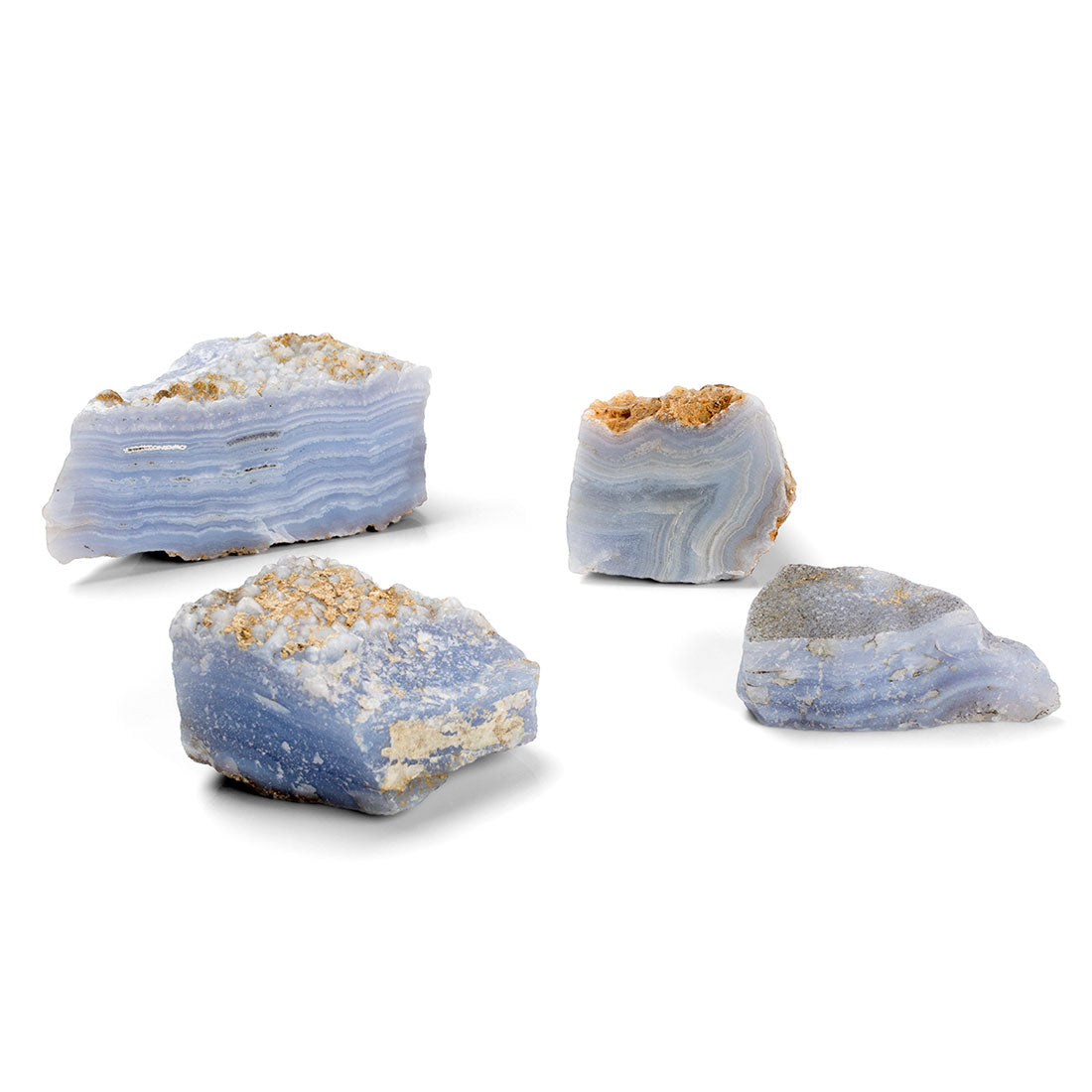 Natural Blue Lace Agate  Stone - Grade A